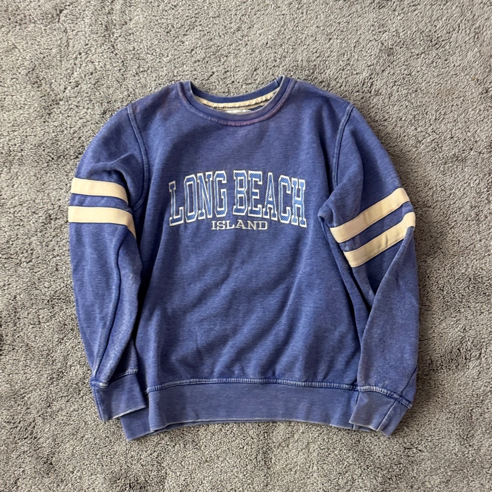 Long Beach Island Navy Sweatshirt